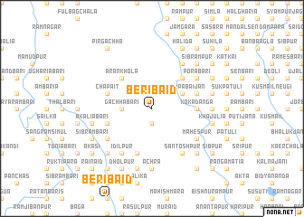 map of Beribāid