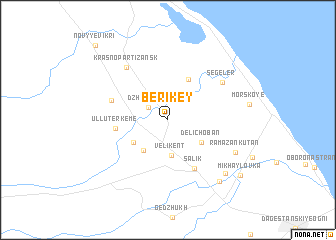 map of Berikey