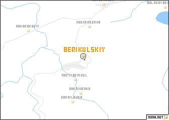 map of Berikul\