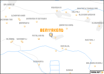 map of Beriyakend