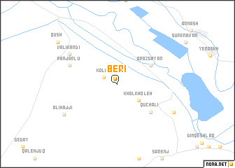 map of Berī