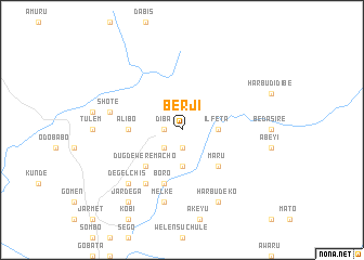 map of Berjī