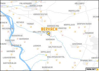 map of Berkach