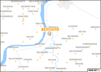 map of Berkhino