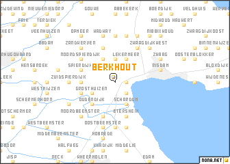 map of Berkhout