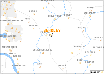 map of Berkley