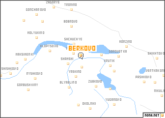 map of Berkovo