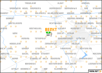 map of Berkt