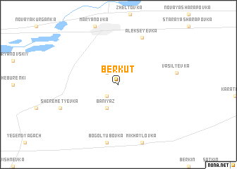 map of Berkut