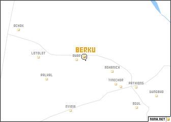 map of Berku