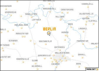 map of Berlin