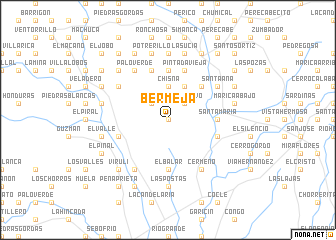 map of Bermeja