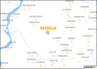 map of Bermejo