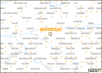 map of Bernardov