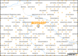 map of Berndorf