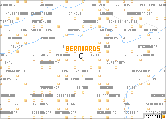 map of Bernhards