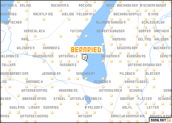 map of Bernried