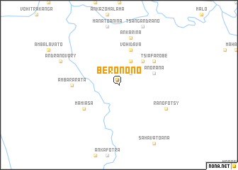 map of Beronono