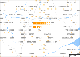 map of Berredo