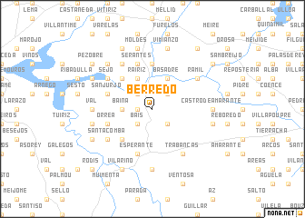 map of Berredo