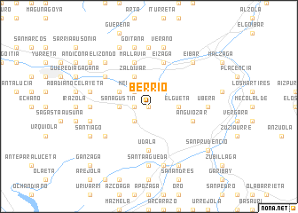 map of Berrio