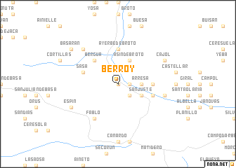 map of Berroy
