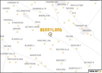 map of Berryland