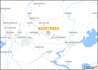 map of Berry Park