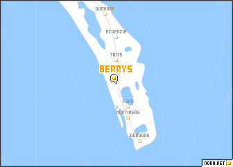 map of Berrys