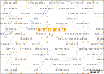 map of Berschweiler