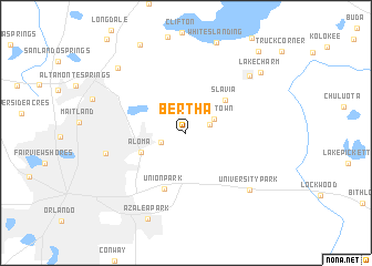 map of Bertha