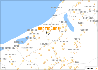 map of Bêr Tialane