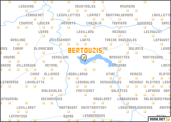 map of Bertouzis