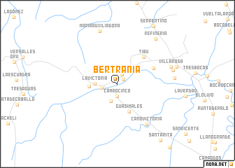 map of Bertrania