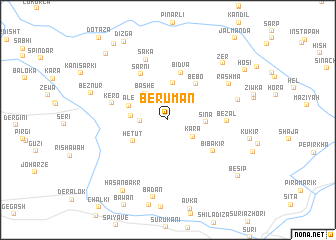 map of Bērūman