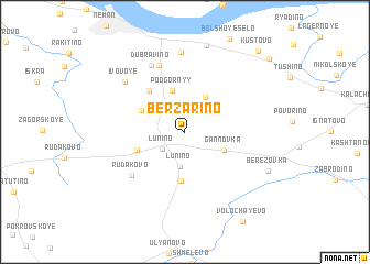 map of Berzarino
