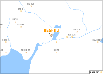 map of Besako