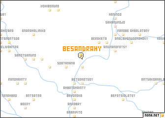 map of Besandrahy