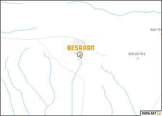 map of Besapan