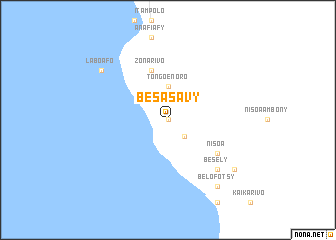 map of Besasavy