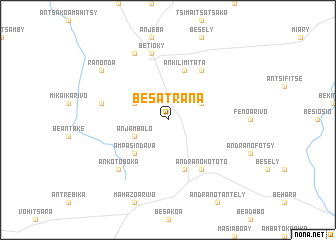 map of Besatrana