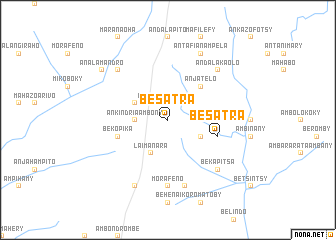 map of Besatra