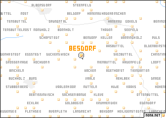 map of Besdorf