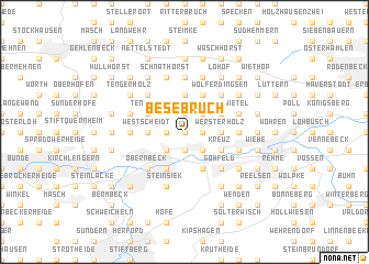 map of Besebruch