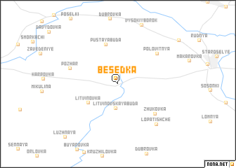 map of Besedka