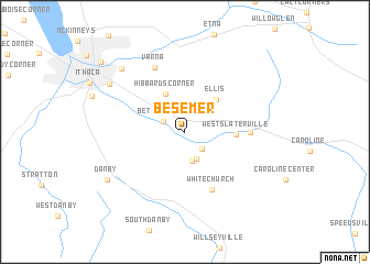 map of Besemer