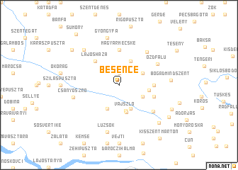 map of Besence