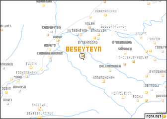 map of Beseyteyn