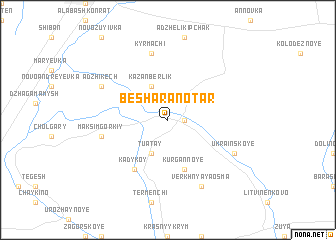 map of Besharan-Otar