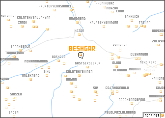 map of Beshgar